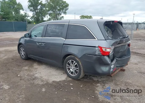 2012 Honda Odyssey Ex-L from USA, damaged, VIN 5FNRL5H60CB148000